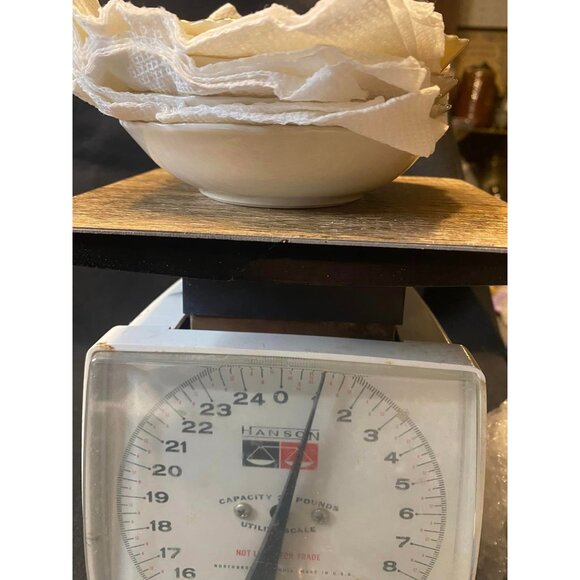 4 Berry Bowls PORTLAND Syracuse China Excellent Condition Gold Rims Floral Desig - Picture 6 of 6